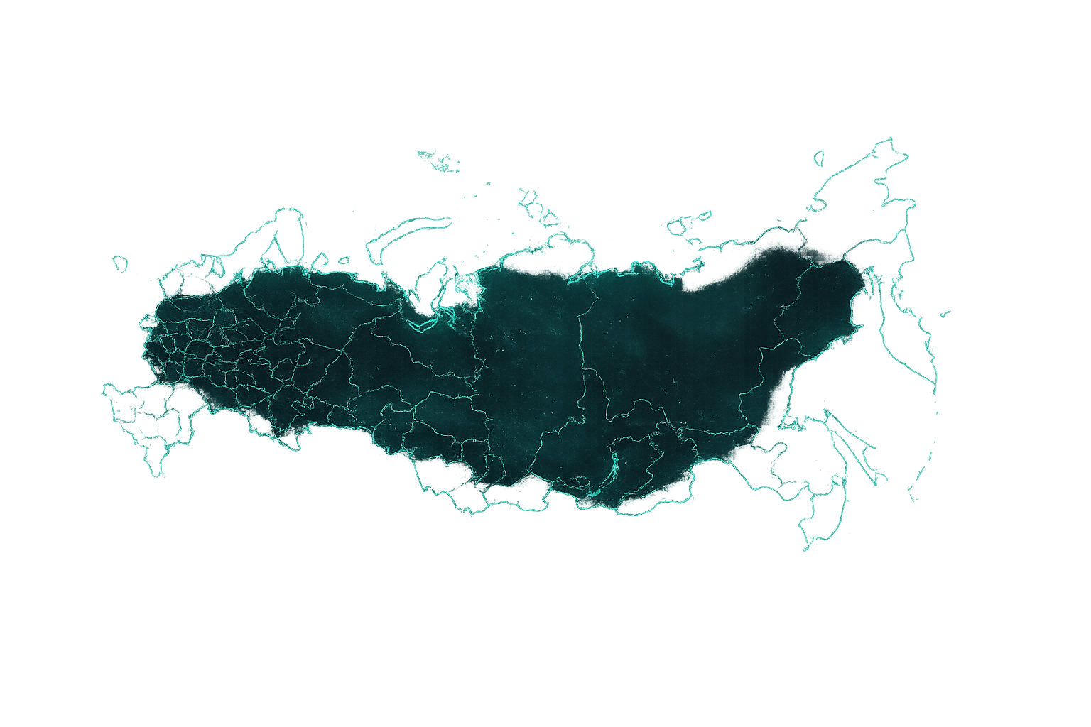 Карта России - регионы присутствия X-Tron