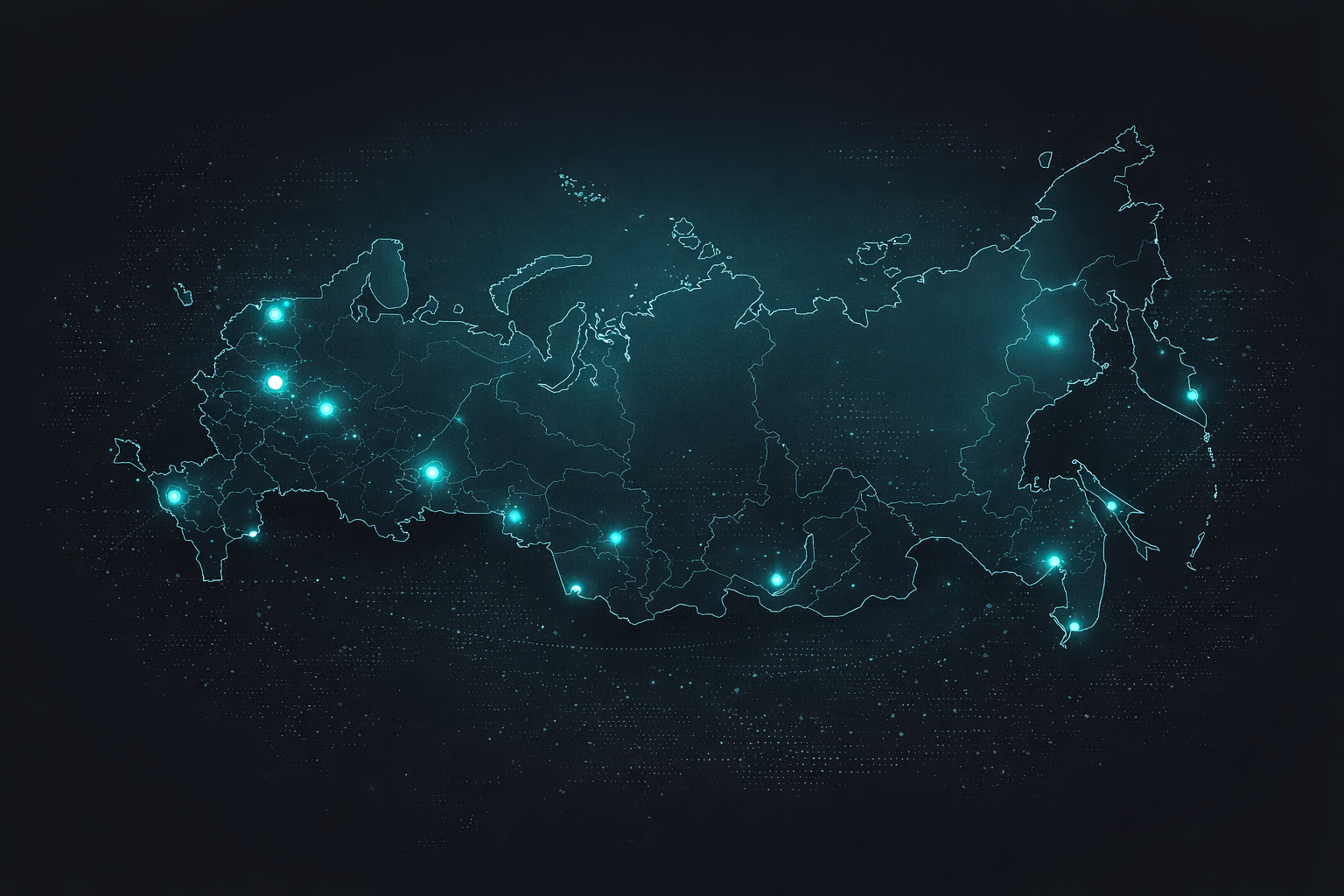 Карта России - регионы присутствия X-Tron